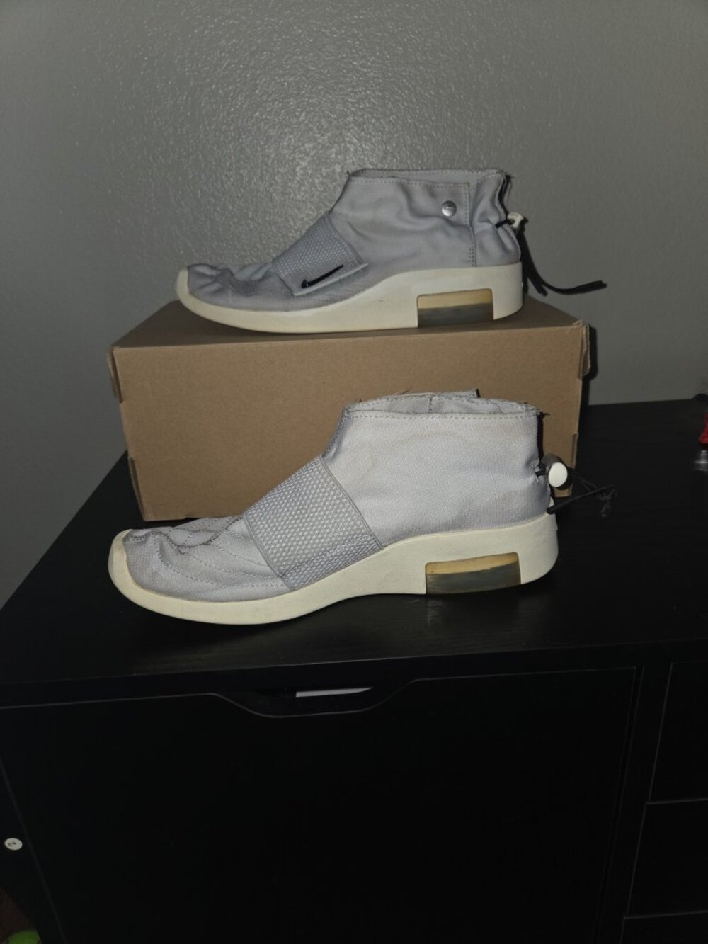 Nike Air Fear Of God Moc Light Bone Size 8